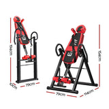 darrahopens Sports & Fitness > Fitness Accessories Everfit Inversion Table Gravity Stretcher Inverter Foldable Home Fitness Gym