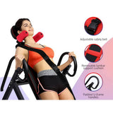 darrahopens Sports & Fitness > Fitness Accessories Everfit Inversion Table Gravity Stretcher Inverter Foldable Home Fitness Gym