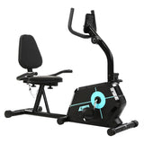 darrahopens Sports & Fitness > Fitness Accessories Everfit Magnetic Recumbent Exercise Bike Fitness Cycle Trainer Gym Equipment