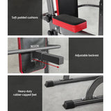 darrahopens Sports & Fitness > Fitness Accessories Everfit Power Tower 4-IN-1 Multi-Function Station Fitness Gym Equipment