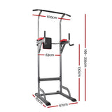 darrahopens Sports & Fitness > Fitness Accessories Everfit Power Tower 4-IN-1 Multi-Function Station Fitness Gym Equipment