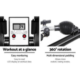 darrahopens Sports & Fitness > Fitness Accessories Everfit Rowing Exercise Machine Rower Hydraulic Resistance Fitness Gym Cardio