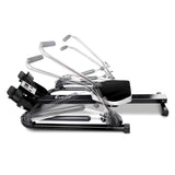 darrahopens Sports & Fitness > Fitness Accessories Everfit Rowing Exercise Machine Rower Hydraulic Resistance Fitness Gym Cardio