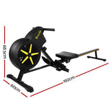 darrahopens Sports & Fitness > Fitness Accessories Everfit Rowing Exercise Machine Rower Resistance Fitness Home Gym Cardio Air