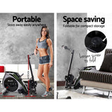 darrahopens Sports & Fitness > Fitness Accessories Everfit Rowing Exercise Machine Rower Resistance Home Gym