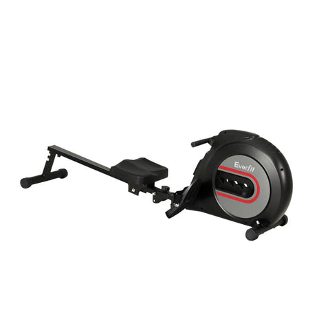 Darrahopens Sports & Fitness > Fitness Accessories Everfit Rowing Machine Elastic Resistance Rower Exercise Home Gym Cardio Fitness