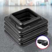 darrahopens Sports & Fitness > Fitness Accessories Everfit Set of 4 Aerobic Step Risers Exercise Stepper Workout Gym Fitness Bench Platform