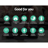 darrahopens Sports & Fitness > Fitness Accessories Everfit Set of 4 Aerobic Step Risers Exercise Stepper Workout Gym Fitness Bench Platform