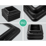 darrahopens Sports & Fitness > Fitness Accessories Everfit Set of 4 Aerobic Step Risers Exercise Stepper Workout Gym Fitness Bench Platform