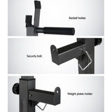 darrahopens Sports & Fitness > Fitness Accessories Everfit Squat Rack Pair Fitness Weight Lifting Gym Exercise Barbell Stand