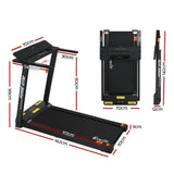darrahopens Sports & Fitness > Fitness Accessories Everfit Treadmill Electric Fully Foldable Home Gym Exercise Fitness Black