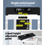 darrahopens Sports & Fitness > Fitness Accessories Everfit Treadmill Electric Fully Foldable Home Gym Exercise Fitness White