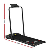 Darrahopens Sports & Fitness > Fitness Accessories Everfit Treadmill Electric Walking Pad Home Gym Fitness Remote Foldable