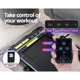 Darrahopens Sports & Fitness > Fitness Accessories Everfit Treadmill Electric Walking Pad Home Office Gym Fitness Remote Control