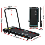 Darrahopens Sports & Fitness > Fitness Accessories Everfit Treadmill Electric Walking Pad Home Office Gym Fitness Remote Control
