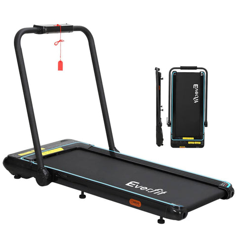 Darrahopens Sports & Fitness > Fitness Accessories Everfit Treadmill Electric Walking Pad Home Office Gym Fitness Remote Control