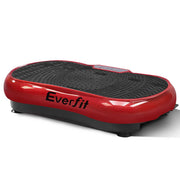 darrahopens Sports & Fitness > Fitness Accessories Everfit Vibration Machine Plate Platform Body Shaper Home Gym Fitness Maroon