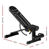 Darrahopens Sports & Fitness > Fitness Accessories Everfit Weight Bench 450KG FID Bench Adjustable Bench Press Home Gym Equipment