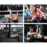 darrahopens Sports & Fitness > Fitness Accessories Everfit Weight Bench Flat Multi-Station Home Gym Squat Press Benches Fitness