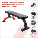 darrahopens Sports & Fitness > Fitness Accessories Fitness Flat Bench Weight Press Gym Home Strength Training Exercise
