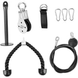 Darrahopens Sports & Fitness > Fitness Accessories Fitness Pulley Set Gym Kit Tool Accessories Wire Rope