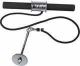 darrahopens Sports & Fitness > Fitness Accessories Forearm Wrist Grip Strength Roller Exercise Bar Home Gym Training
