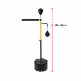 darrahopens Sports & Fitness > Fitness Accessories Free Standing Punching Bag Speedball Boxing Reflex Training Target Dummy Gym