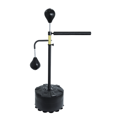 darrahopens Sports & Fitness > Fitness Accessories Free Standing Punching Bag Speedball Boxing Reflex Training Target Dummy Gym