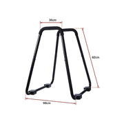 darrahopens Sports & Fitness > Fitness Accessories Heavy Duty Body Press Core Bars Push Up Home Gym Parallette Stand
