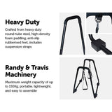 darrahopens Sports & Fitness > Fitness Accessories Heavy Duty Body Press Core Bars Push Up Home Gym Parallette Stand