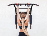 darrahopens Sports & Fitness > Fitness Accessories Heavy Duty Wall Mounted Power Station - Knee Raise - Pull Up - Chin Up -Dips Bar