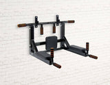darrahopens Sports & Fitness > Fitness Accessories Heavy Duty Wall Mounted Power Station - Knee Raise - Pull Up - Chin Up -Dips Bar