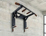 darrahopens Sports & Fitness > Fitness Accessories Heavy Duty Wall Mounted Power Station - Knee Raise - Pull Up - Chin Up -Dips Bar