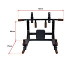 darrahopens Sports & Fitness > Fitness Accessories Heavy Duty Wall Mounted Power Station - Knee Raise - Pull Up - Chin Up -Dips Bar