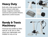 darrahopens Sports & Fitness > Fitness Accessories Indoor Magnetic Bicycle Trainer Fitness Bike Resistance Cycling Training Stand