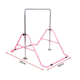 darrahopens Sports & Fitness > Fitness Accessories Kids Gymnastics Bars Training Horizontal Bar Monkey Kip Bar Pink