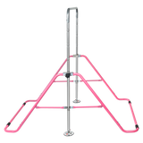 darrahopens Sports & Fitness > Fitness Accessories Kids Gymnastics Bars Training Horizontal Bar Monkey Kip Bar Pink