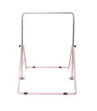 darrahopens Sports & Fitness > Fitness Accessories Kids Gymnastics Bars Training Horizontal Bar Monkey Kip Bar Pink