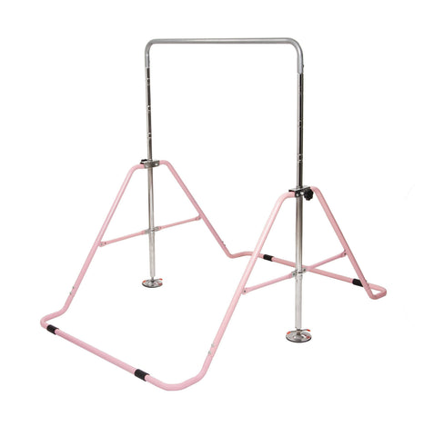 darrahopens Sports & Fitness > Fitness Accessories Kids Gymnastics Bars Training Horizontal Bar Monkey Kip Bar Pink