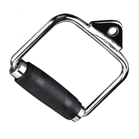 Darrahopens Sports & Fitness > Fitness Accessories LAT D Bar D Pull Down Handle Row Handle Cable Machine Attachment