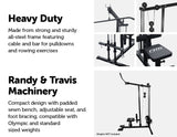 darrahopens Sports & Fitness > Fitness Accessories Lat PullDown Low Row Fitness Machine