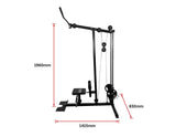 darrahopens Sports & Fitness > Fitness Accessories Lat PullDown Low Row Fitness Machine