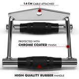Darrahopens Sports & Fitness > Fitness Accessories LAT V Bar V Handle Double D Row Handle Cable Machine Attachment