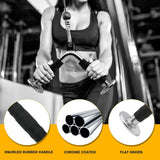 Darrahopens Sports & Fitness > Fitness Accessories LAT V Bar V Pull Down Handle Row Handle Cable Machine Attachment