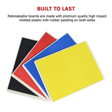 darrahopens Sports & Fitness > Fitness Accessories Martial Arts Supply Rebreakable Board Taekwondo, MMA, Karate-Set: Yellow, Blue, Red & Black