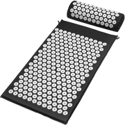 darrahopens Sports & Fitness > Fitness Accessories Massage Acupressure Yoga Mat With Pillow Sit Mats Cut Pain Stress Soreness