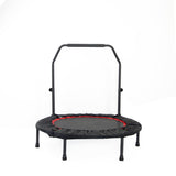darrahopens Sports & Fitness > Fitness Accessories Mini Rebounder Trampoline With Handle Rail