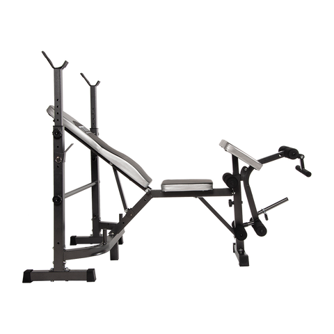 darrahopens Sports & Fitness > Fitness Accessories Multi Station Home Gym Weight Bench Press Leg Equipment Set Fitness Exercise