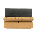 darrahopens Sports & Fitness > Fitness Accessories Natural Cork TPE Yoga Mat Sports Eco Friendly Exercise Fitness Gym Pilates