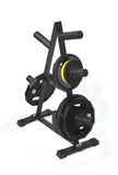 darrahopens Sports & Fitness > Fitness Accessories Olympic Weight Plate Storage Rack 250kg Capacity
